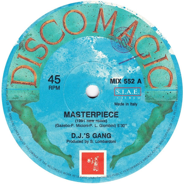 D.J.'s Gang - Masterpiece