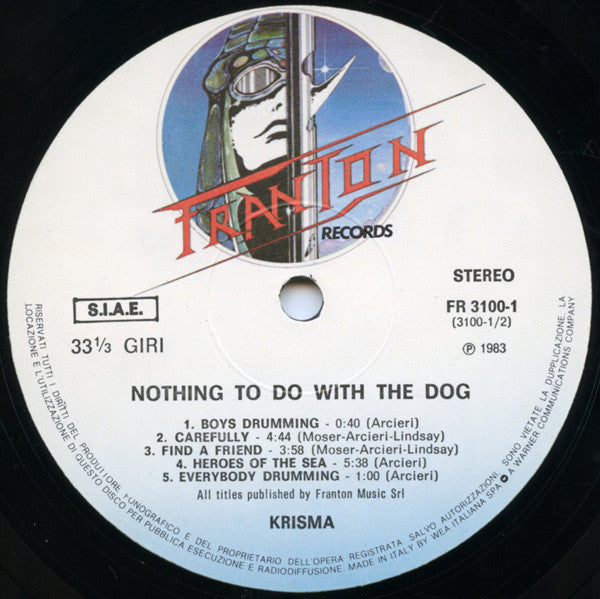 Krisma - Nothing To Do With The Dog