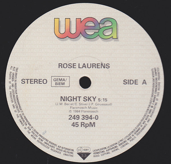 Rose Laurens - Night Sky (Extended Version)