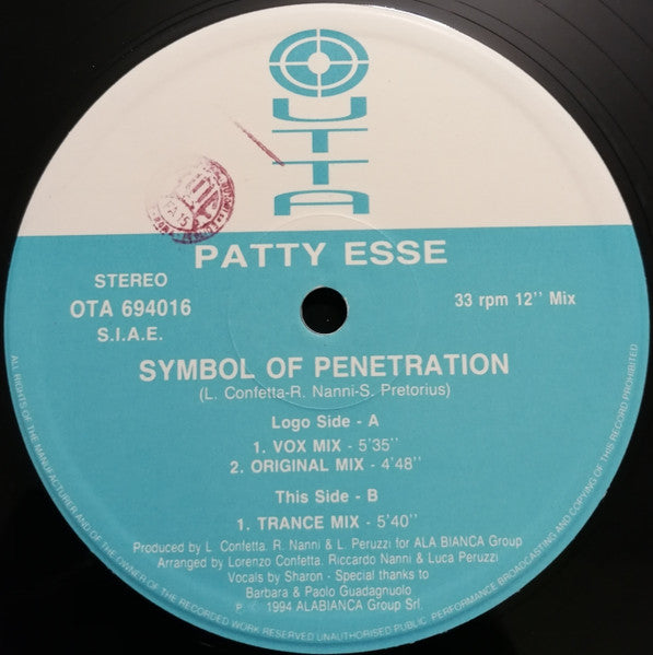 Patty Esse - Symbol Of Penetration
