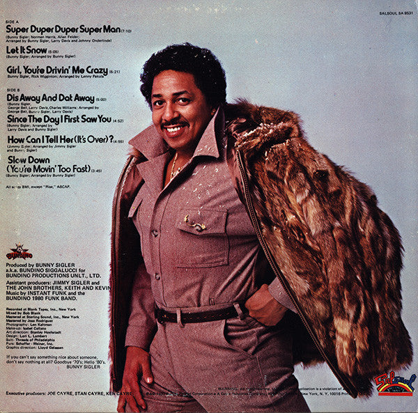 Bunny Sigler - Let It Snow