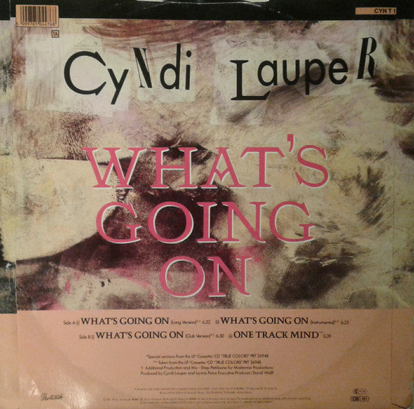 Cyndi Lauper - What's Going On