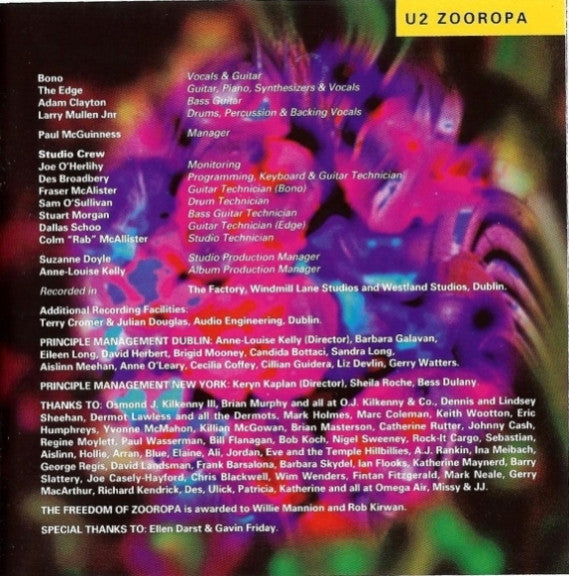 U2 - Zooropa