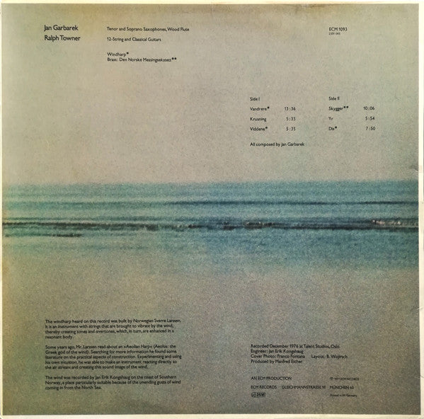 Jan Garbarek - Dis