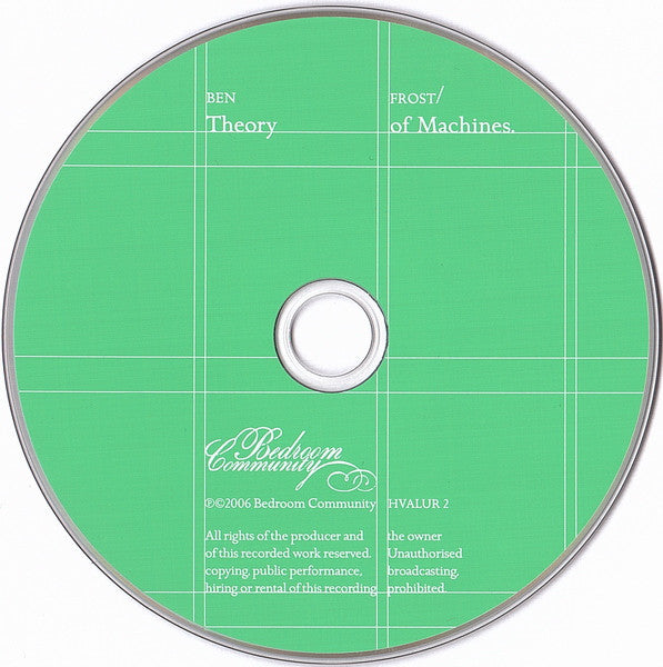 Ben Frost - Theory Of Machines
