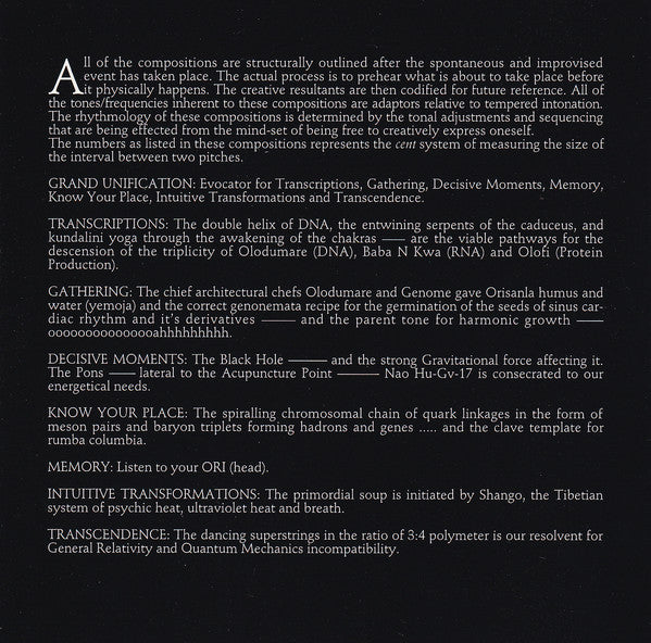 Milford Graves - Grand Unification
