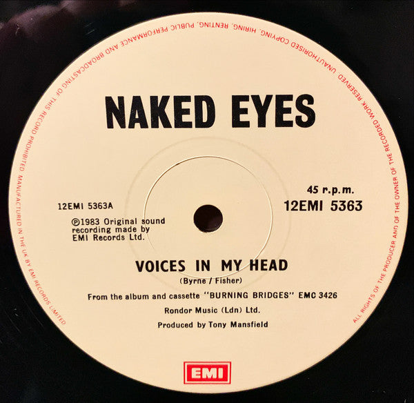 Naked Eyes - Voices In My Head