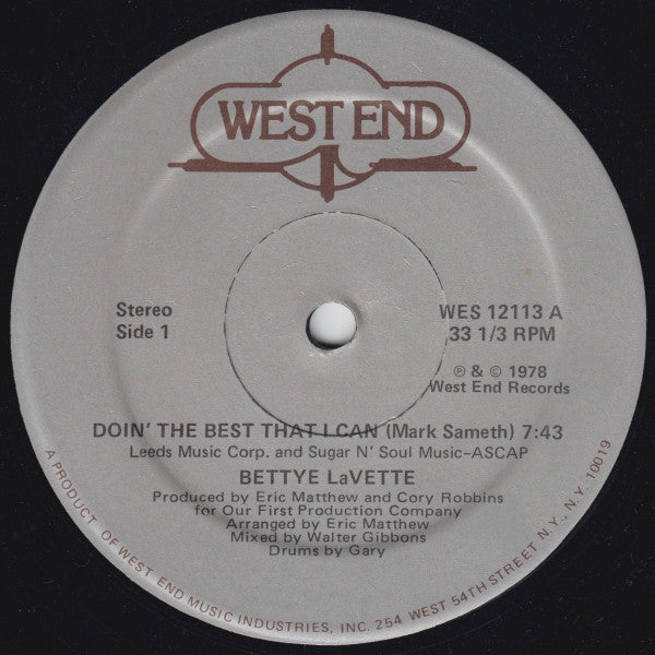 Bettye LaVette - Doin' The Best That I Can