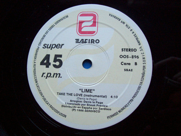 Lime (2) - Take The Love
