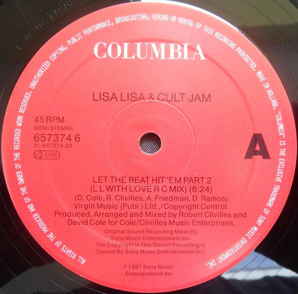 Lisa Lisa & Cult Jam - Let The Beat Hit 'Em Part 2