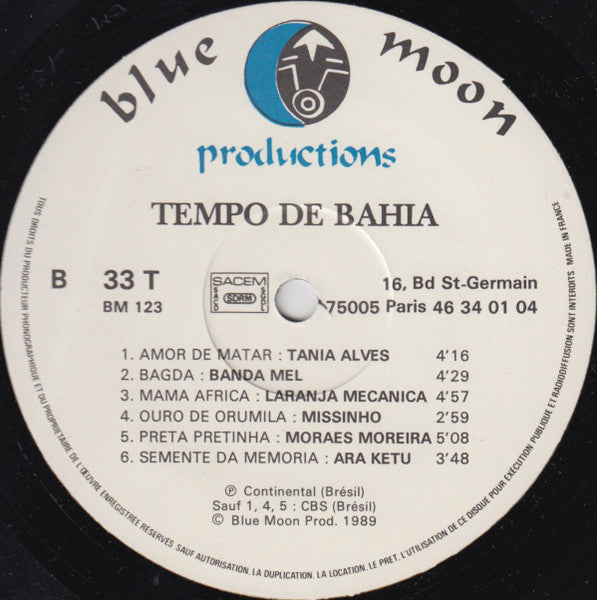 Various - Tempo De Bahia