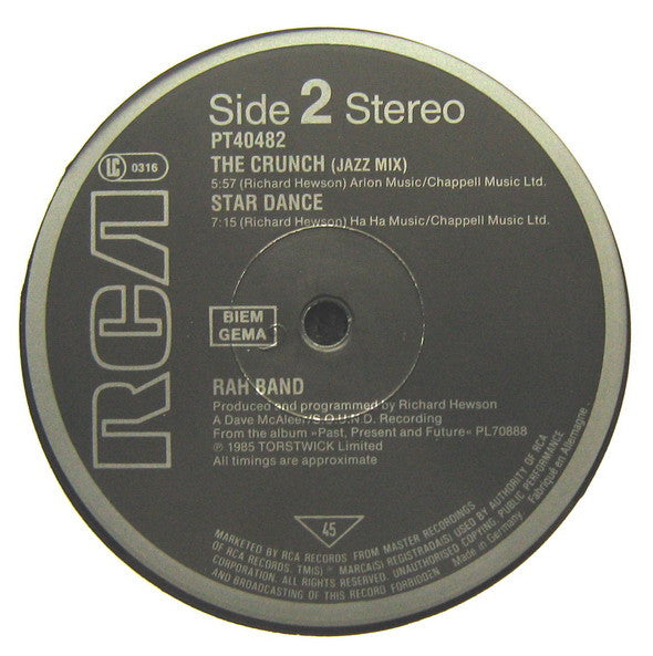 RAH Band - The Crunch '85
