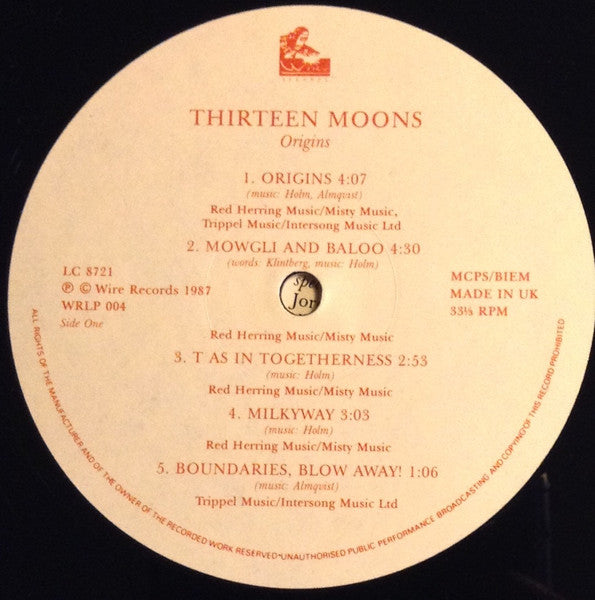 Thirteen Moons - Origins