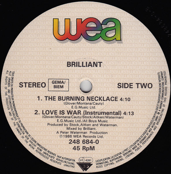 Brilliant - Somebody