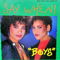 Say When! - Boys