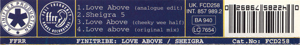 Finitribe - Love Above / Sheigra 5
