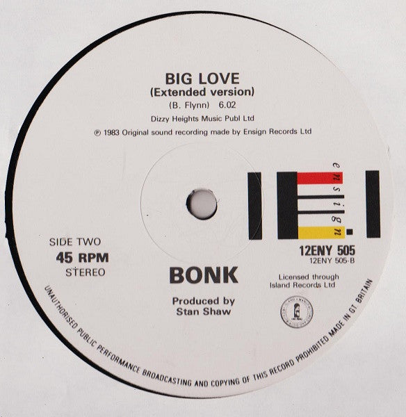 Bonk - The Smile And The Kiss