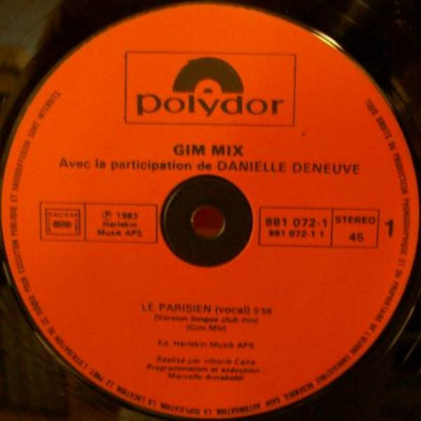 Gim-Mix Featuring Danielle Deneuve - Le Parisien