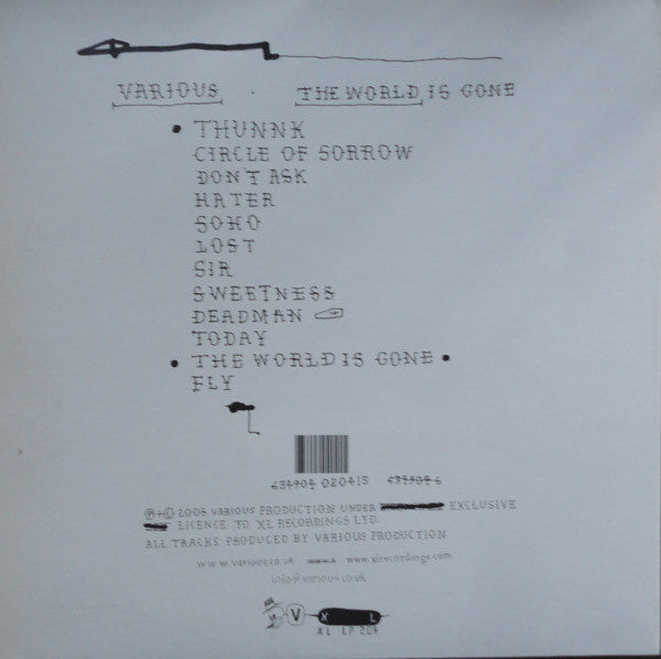 Various Production - The World Is Gone
