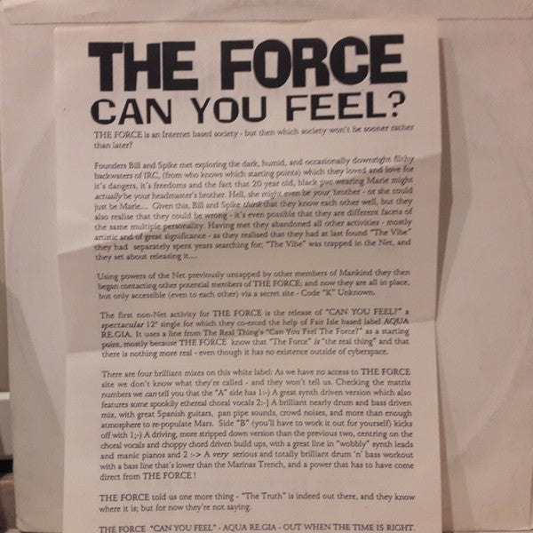 The Force (10) - Can You Feel?