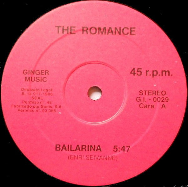 The Romance (3) - Bailarina