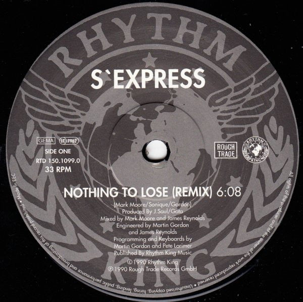 S'Express - Nothing To Lose (Remix)