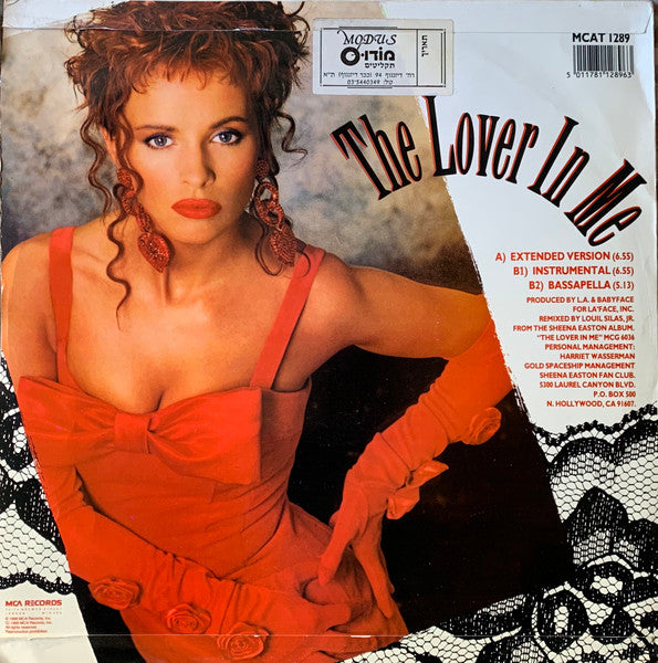 Sheena Easton - The Lover In Me