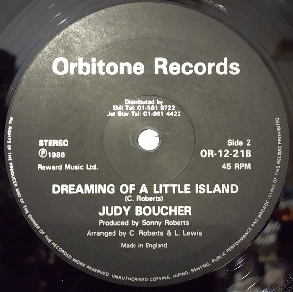 Judy Boucher - Can't Be With You Tonight