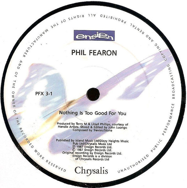 Phil Fearon - Nothing Is Too Good For You