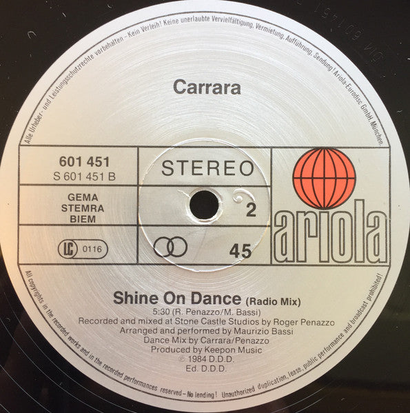 Carrara - Shine On Dance