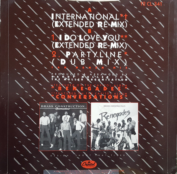 Brass Construction - International (Extended Re-Mix)