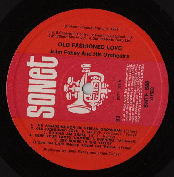 John Fahey & His Orchestra - Old Fashioned Love