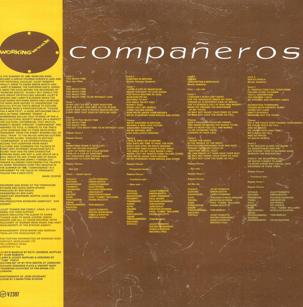 Working Week - Compañeros