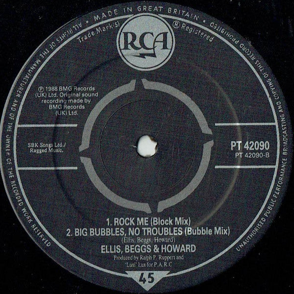 Ellis, Beggs & Howard - Big Bubbles, No Troubles
