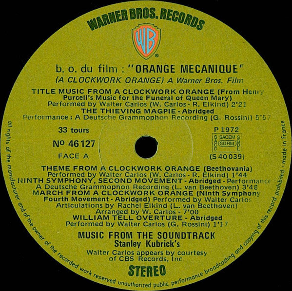 Various - Orange Mécanique