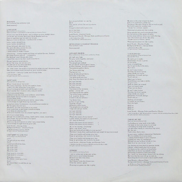 Stanley Clarke/George Duke - The Clarke / Duke Project