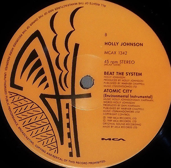 Holly Johnson - Atomic City (Remixed By Julian Mendelsohn)