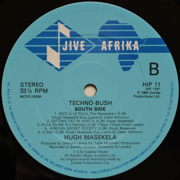 Hugh Masekela - Techno-Bush