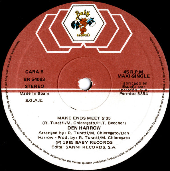 Den Harrow - Bad Boy