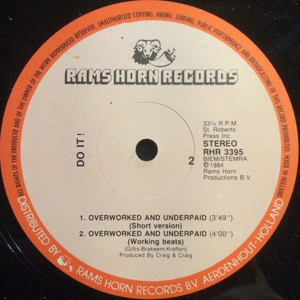 Do It! (2) - Overworked And Underpaid