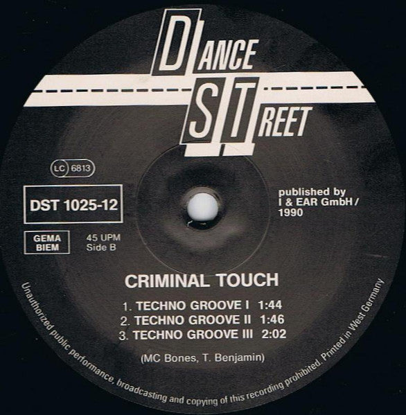Criminal Touch - Techno Computer 1