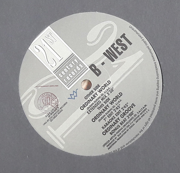 B-West - Ordinary World