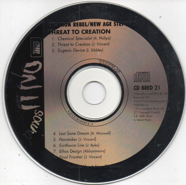 Creation Rebel - Threat To Creation