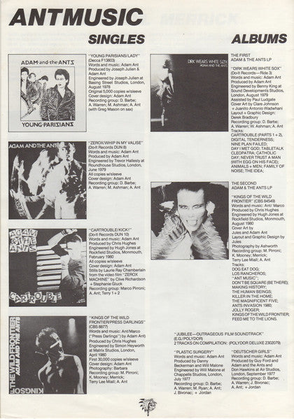 Adam And The Ants - Kings Of The Wild Frontier