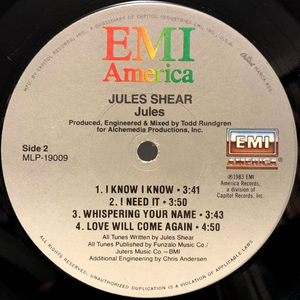 Jules Shear - Jules