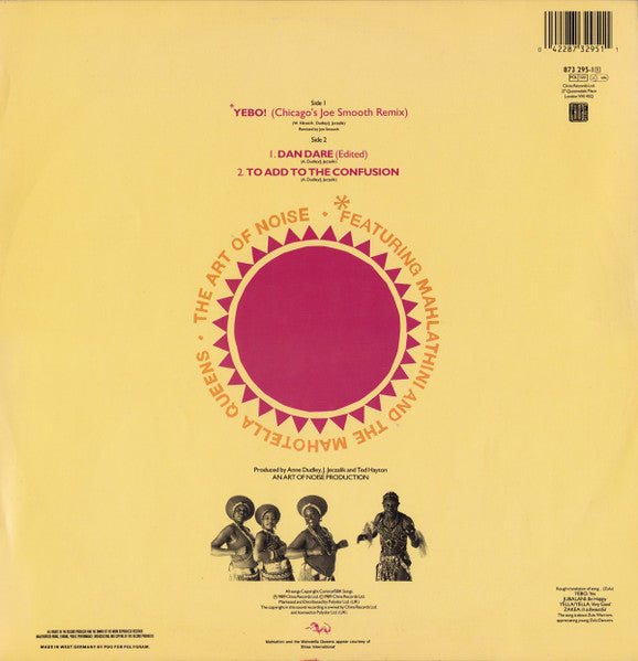 The Art Of Noise - Yebo! (Chicago's Joe Smooth Remix)
