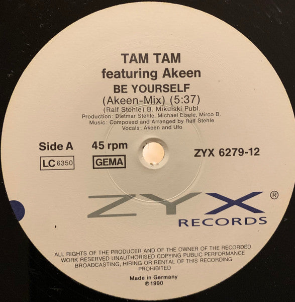 Tam Tam (5) Featuring Akeen - Be Yourself