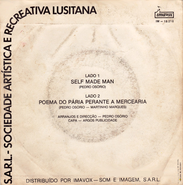 S.A.R.L. - Sociedade Artística E Recreativa Lusitana - Self Made Man