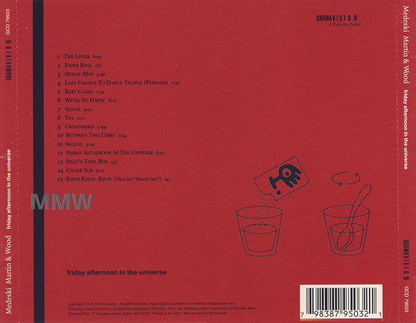 Medeski Martin & Wood - Friday Afternoon In The Universe