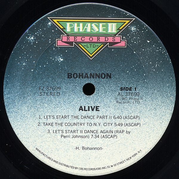 Hamilton Bohannon - Alive